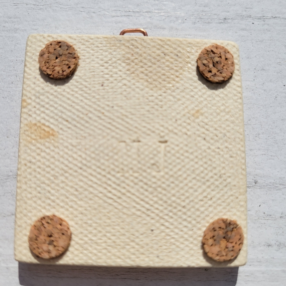 Dragonfly Decorative Tile 2x2 ~ Artisan ~ Handcrafted ~ Nature ~ Cottage ~ Cute! - Picture 11 of 11